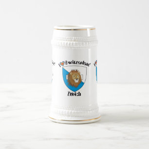 Zurich Switzerland Suisse Svizzera Tasse Beer Stein
