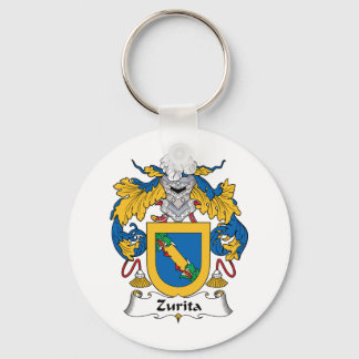 Zurita Family Crest Keychain