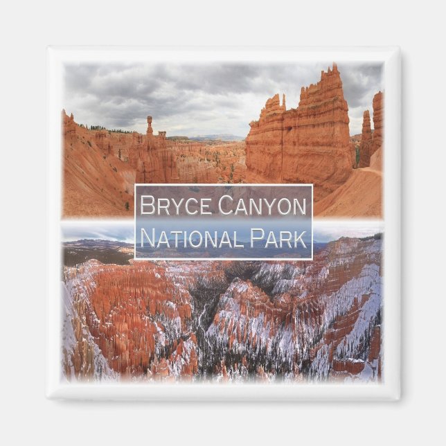 zUS0042 BRYCE CANYON N.P. Utah, America, Fridge Magnet (Front)