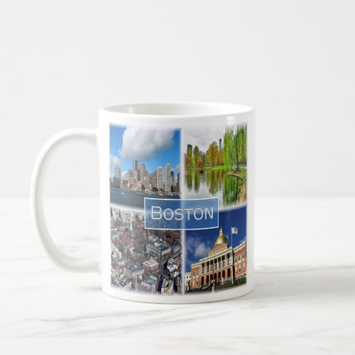 zUS041 BOSTON Massachusetts America Coffee Mug