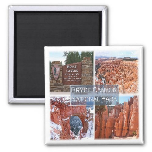 zUS042 BRYCE CANYON NP Utah America  Fridge Magnet