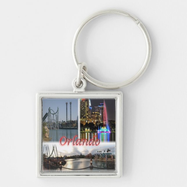 zUS056 ORLANDO Florida, Orlando, America, Keychain (Front)