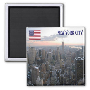 zUS100 NEW YORK CITY, NY, America Fridge Magnet