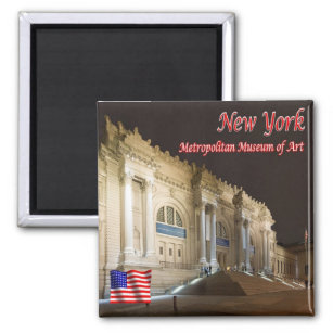 zUS103 METROPOLITAN MUSEUM OF ART,New York, Fridge Magnet