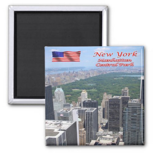 zUS104 CENTRAL PARK Manhattan NYC Fridge Magnet