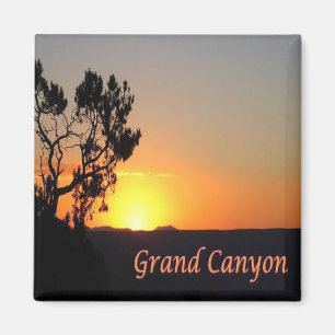 zUS129 GRAND CANYON N.P. Sunset, Arizona, Fridge Magnet