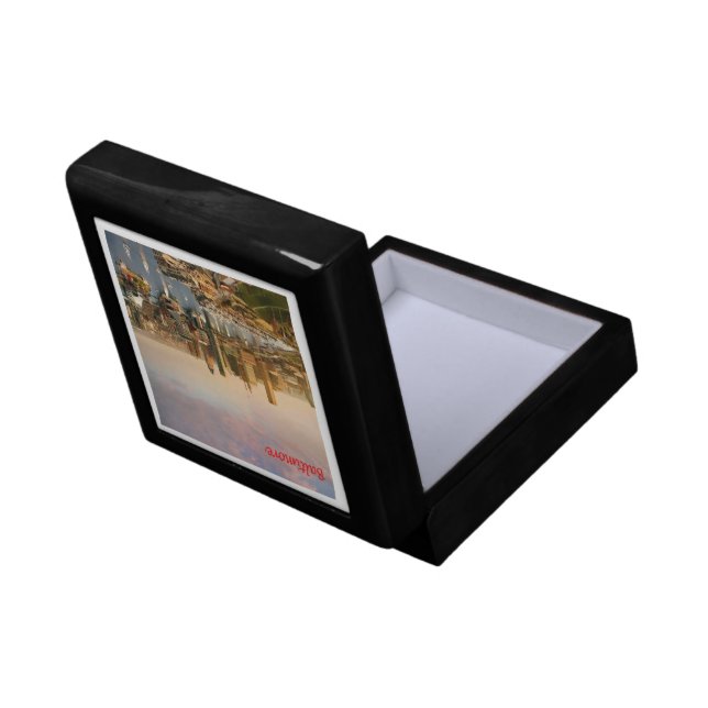 zUS183 BALTIMORE, Maryland, America, Gift Box (Back Open)