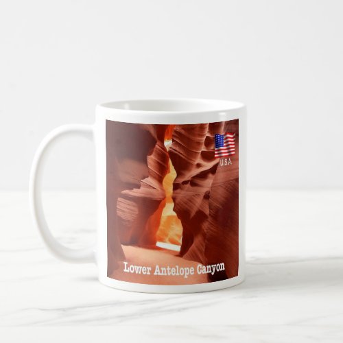 zUS191 ANTELOPE CANYON Arizona America Coffee Mug