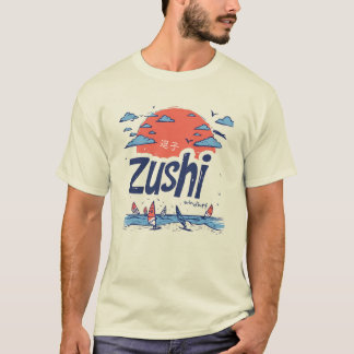 Zushi Beach Windsurfing Paradise Tee
