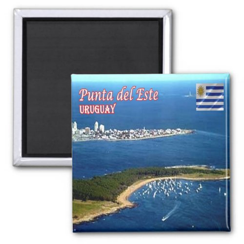ZUY005 URUGUAY Punta del Este Fridge Magnet