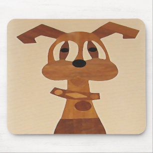 ZV- Cute funky dog mousepad