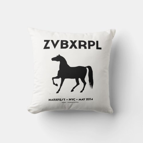 ZVBXRPL Throw Pillow