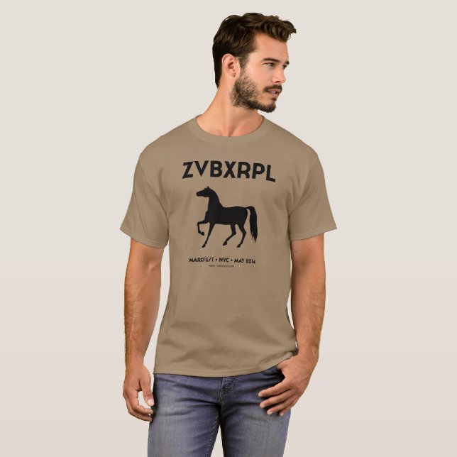 ZVBXRPL Unisex Tee (Pebble) | Zazzle