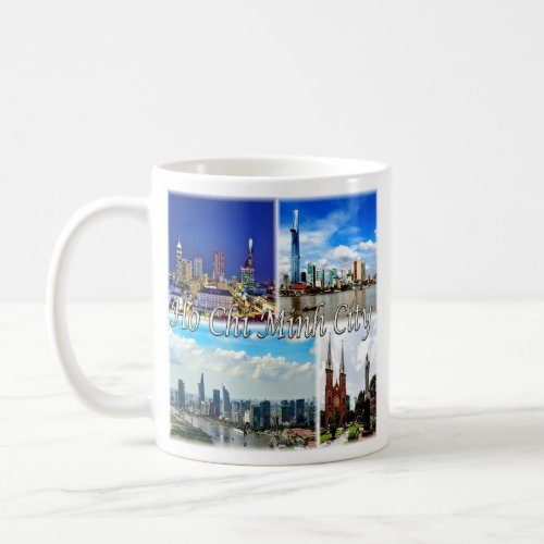zVN013 HO CHI MINH City SAIGON Mosaic Coffee Mug