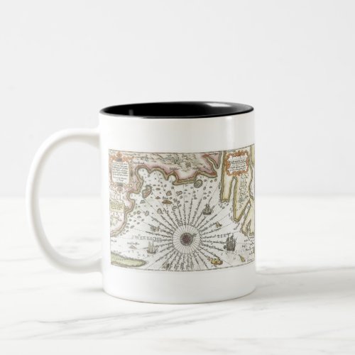 Zweden tussen Kalmar en Stockholm Joannes van Doet Two_Tone Coffee Mug