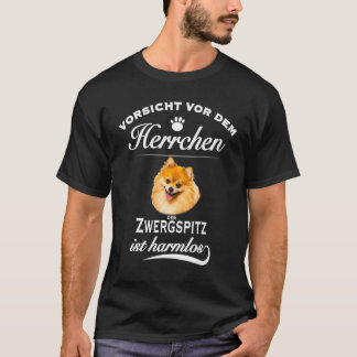Zwergspitz   Pomeranian Dog 1 T-Shirt