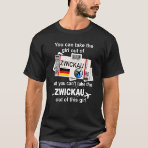 Zwickau Boarding Pass Zwickau Girl Zwickau T-Shirt