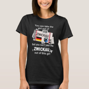Zwickau Boarding Pass Zwickau Girl Zwickau T-Shirt