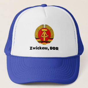 Zwickau, Germany - Retro East German (DDR, GDR)  Trucker Hat