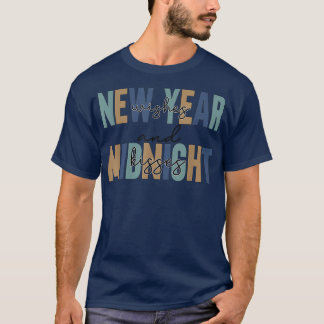 ZXA4 New Year Wishes Midnight Kisses Family Matchi T-Shirt