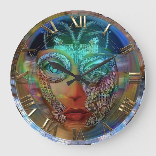 Zyborg Time Large Clock (Front)