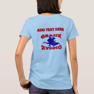 Zydeco, cajun music, T-Shirt