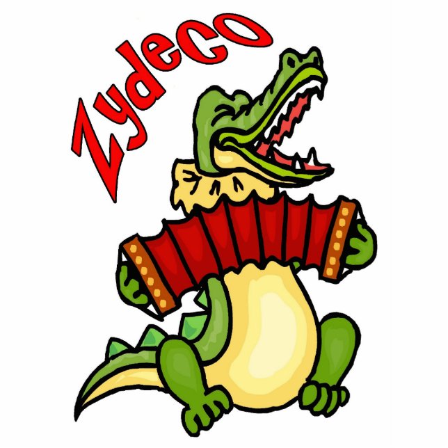 Zydeco Gator Cutout (Front)