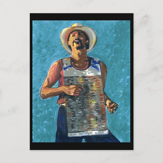 Zydeco Joe Postcard (Front)