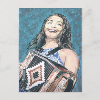 Zydeco Music Postcard