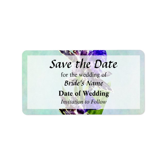 Zygo Advance Australia HOF Save the Date Label (Front)