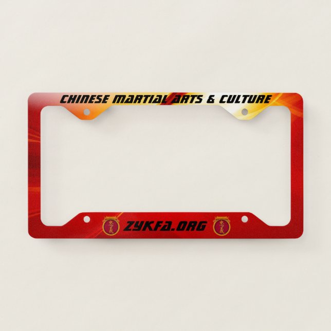 ZYKFA License Plate Frame (Front)