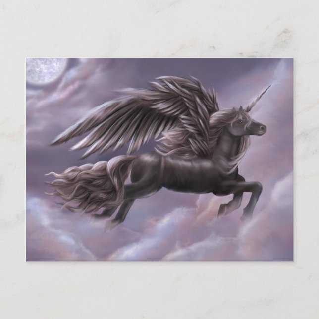 Zyrveth Unicorn/Pegasus Postcard (Front)