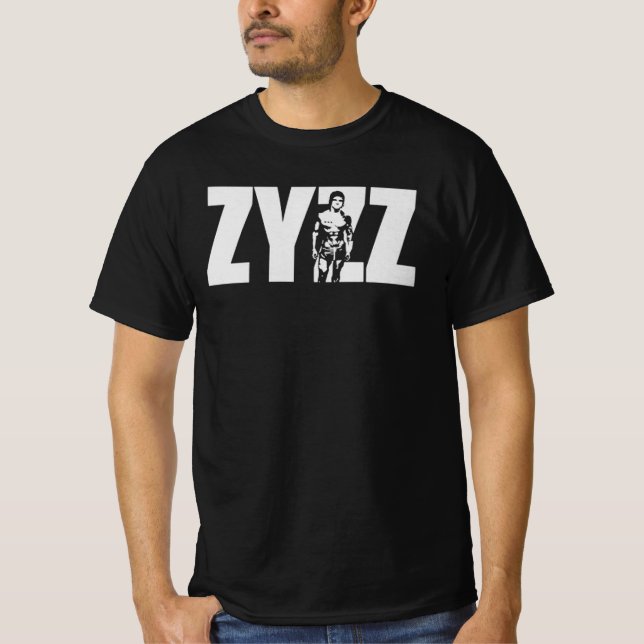 Zyzz conquer logo T-Shirt (Front)