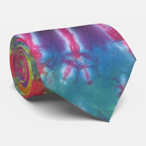 zZ Tie Dye Necktie Zazzle