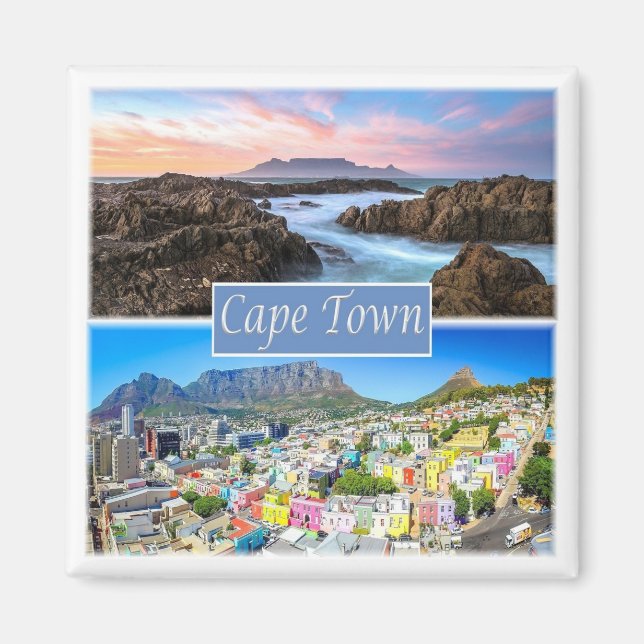 zZA033 CAPE TOWN ,South Africa, Fridge Magnet (Front)
