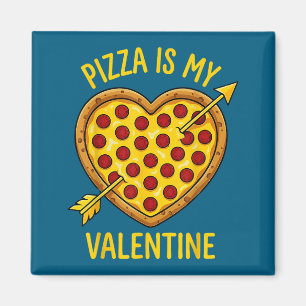 Zza Is My Valentine Funny Valentines Day Boys Girl Magnet