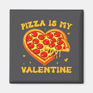 Zza Is My Valentine Funny Valentines Day Heart  Magnet