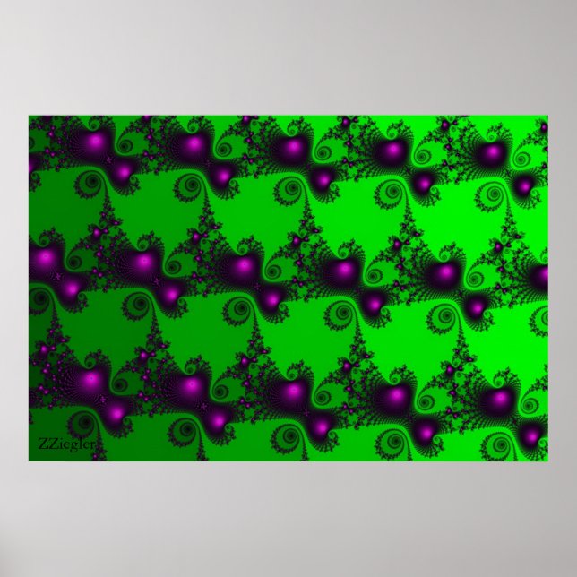 ZZiegler High Resolution Fractal Poster 1st Series (Front)