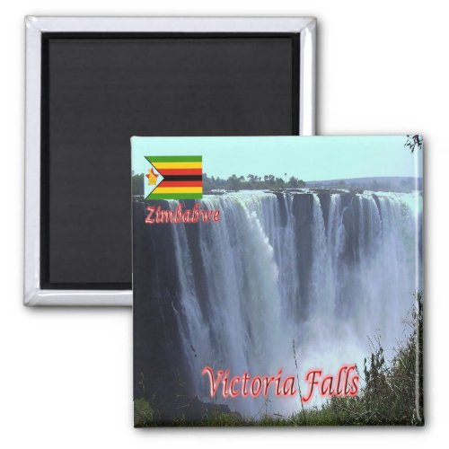 zZW003 VICTORIA FALLS Zimbabwe Africa Fridge Magnet