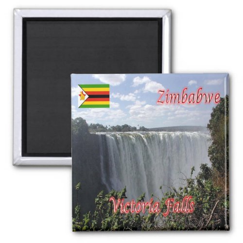 zZW010 VICTORIA FALLS Zimbabwe AFRICA Fridge Magnet