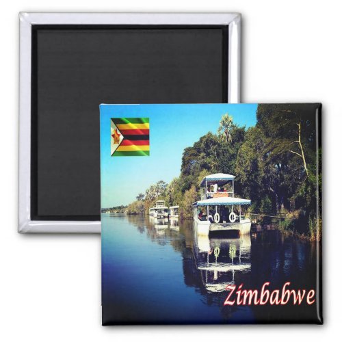 zZW012 VICTORIA FALLS Zimbabwe Africa Fridge Magnet