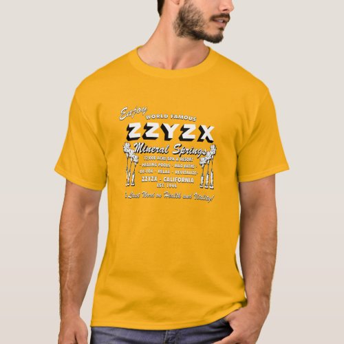 ZZYZX Mineral Springs T_Shirt