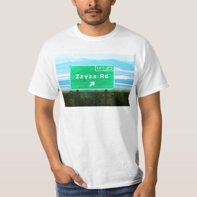 ZZYZX RD T-Shirt (Front)