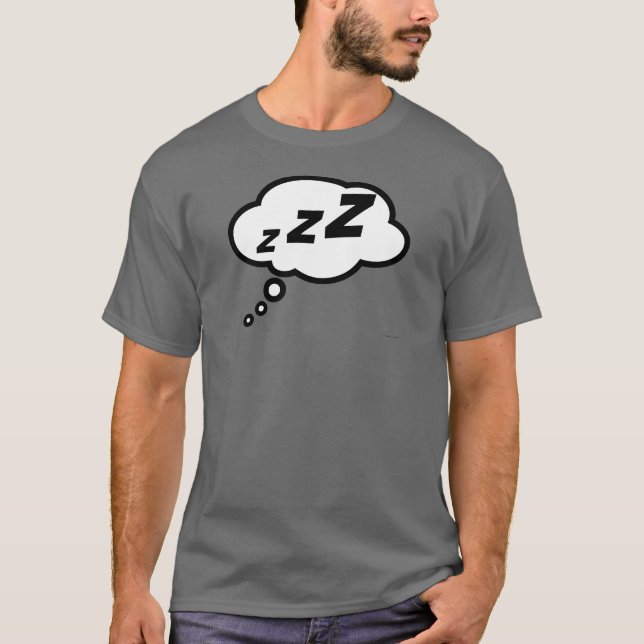 zZZ...Balloon  Dark Grey T-Shirt (Front)